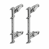 Twin Pro Front Fixing Brackets Zinc – 88mm / 126mm / 174mm / 238mm