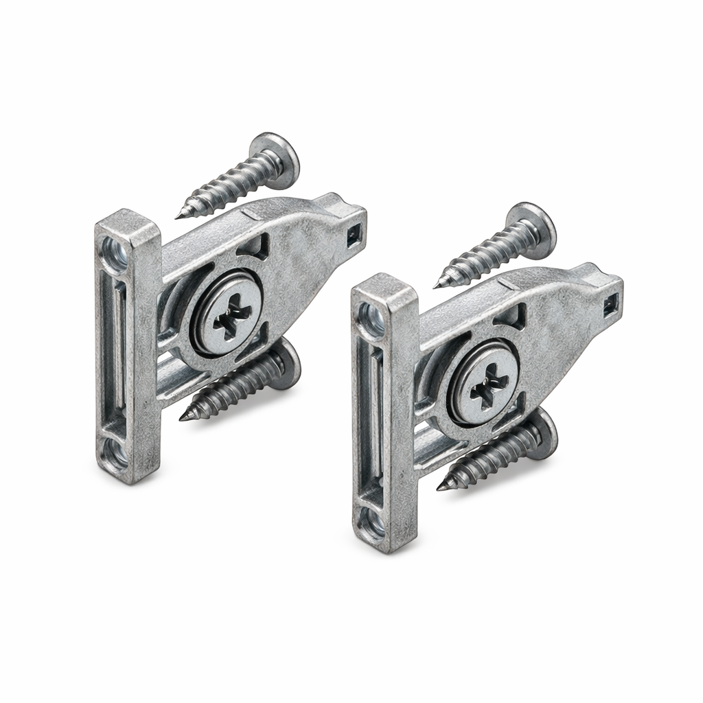 Twin Pro Front Fixing Brackets Zinc – 88mm / 126mm / 174mm / 238mm