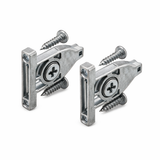 Twin Pro Front Fixing Brackets Zinc – 88mm / 126mm / 174mm / 238mm