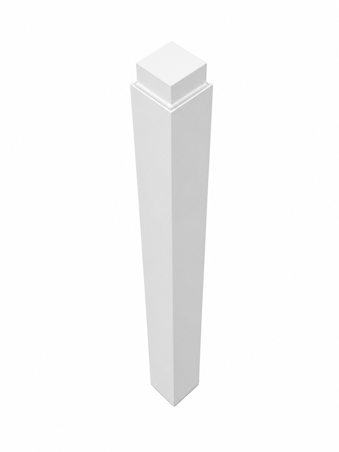 como super matt white external corner post