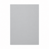 Duracab 910 x 650mm end, support and blanking panel in Light Grey