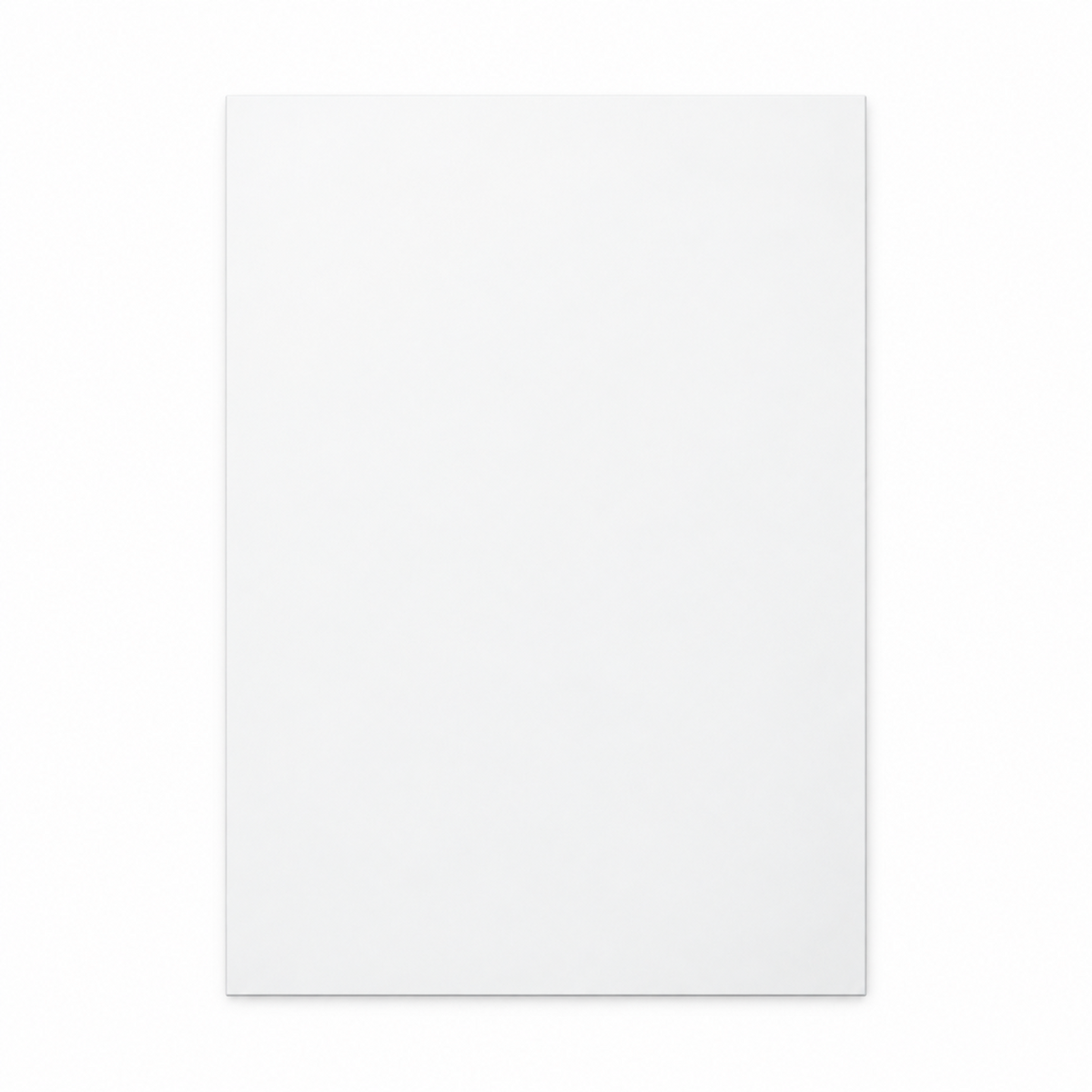 Duracab 910 x 650mm end, support and blanking panel in White