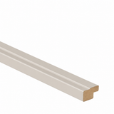 Milano, Modern Square Bullnose Cornice, 3050 x 50 x 30mm – High Gloss Cashmere
