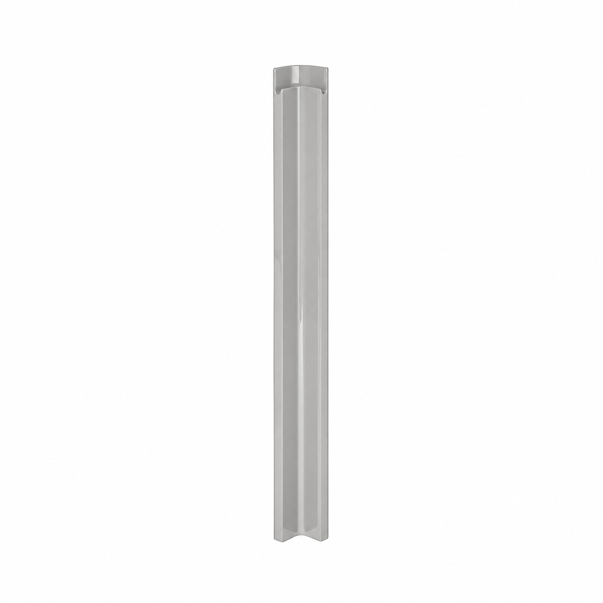 gloss dove grey J pull internal corner post