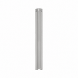 gloss dove grey J pull internal corner post