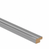 Milano, Modern Square Bullnose Cornice, 3050 x 50 x 30mm – High Gloss Dust Grey