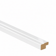 Milano, Modern Square Bullnose Cornice, 3050 x 50 x 30mm – High Gloss White