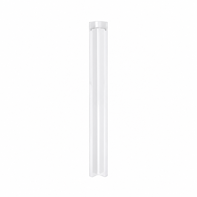 gloss white J pull internal corner post