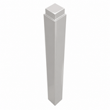 milano gloss dove grey external corner post