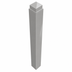 milano gloss dust grey external corner post