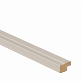 Mayfair, Modern Square Bullnose Cornice, 3050 x 50 x 30mm – Super Matt Cashmere