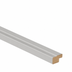 Mayfair, Modern Square Bullnose Cornice, 3050 x 50 x 30mm – Super Matt Dove Grey