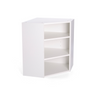 Duracab, Flat-Pack Diagonal Corner Wall Cabinet Unit, 600x600mm