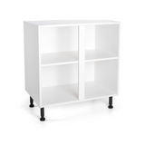 Duracab, Flat-Pack Base Cabinet Units, 150-1000mm, White