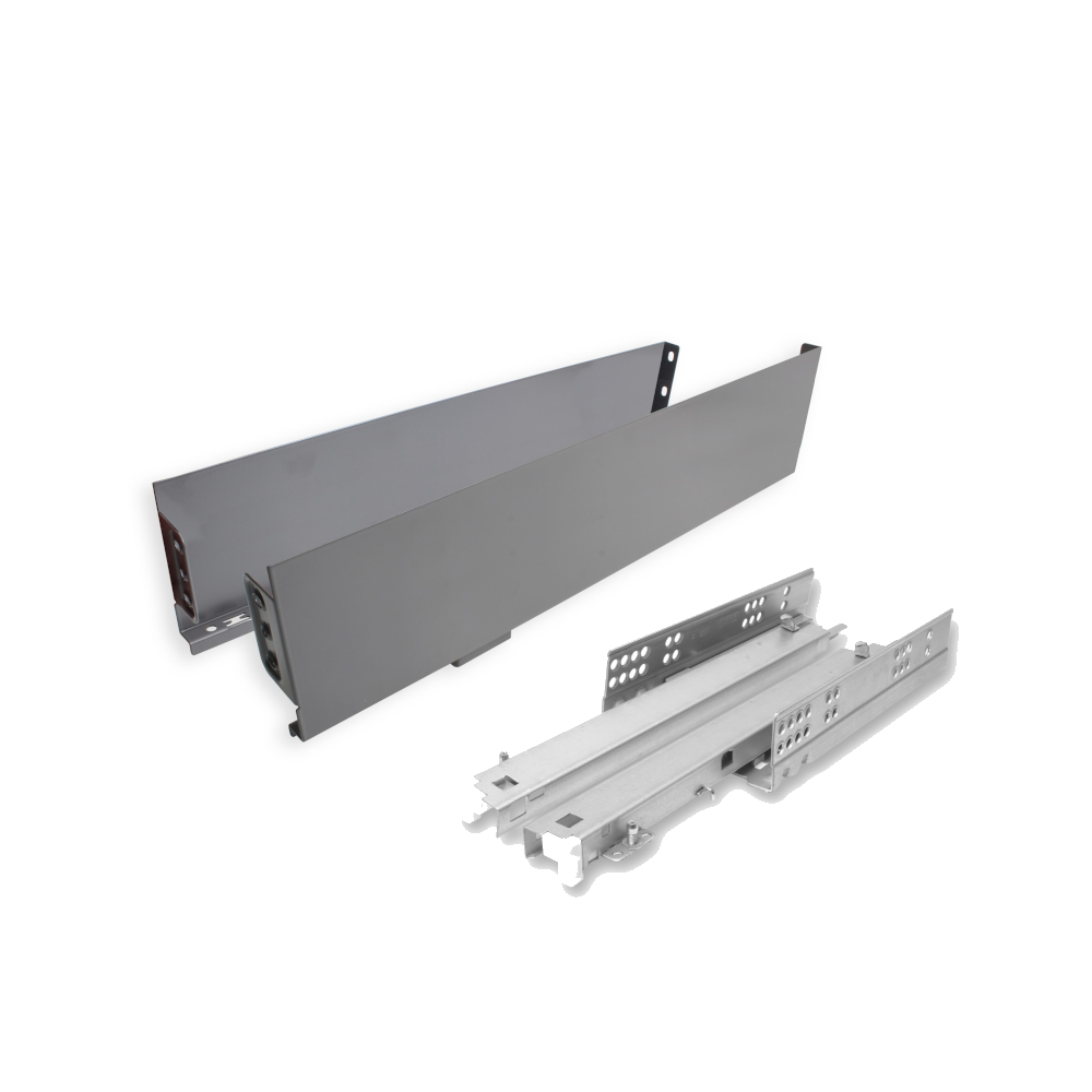 DTC, UltraSlim 122mm, Soft Close Full Side Drawer Runner System, D270-450mm x H122mm