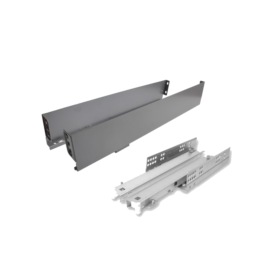 DTC, UltraSlim 84mm, Soft Close Full Side Drawer Runner System, D270-450mm x H84mm