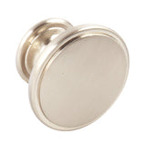 Henrietta, Knob Handle, Polished Chrome-Brushed Nickel, Centre Fixing