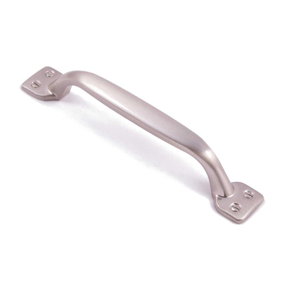 Shaker, D Handle, Antique - Brushed Nickel - Satin Nickel, 96mm Hole Centres