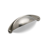 Shaker, Cup Handle, Antique Brass - Brushed Nickel - Satin Nickel, 64mm Hole Centres