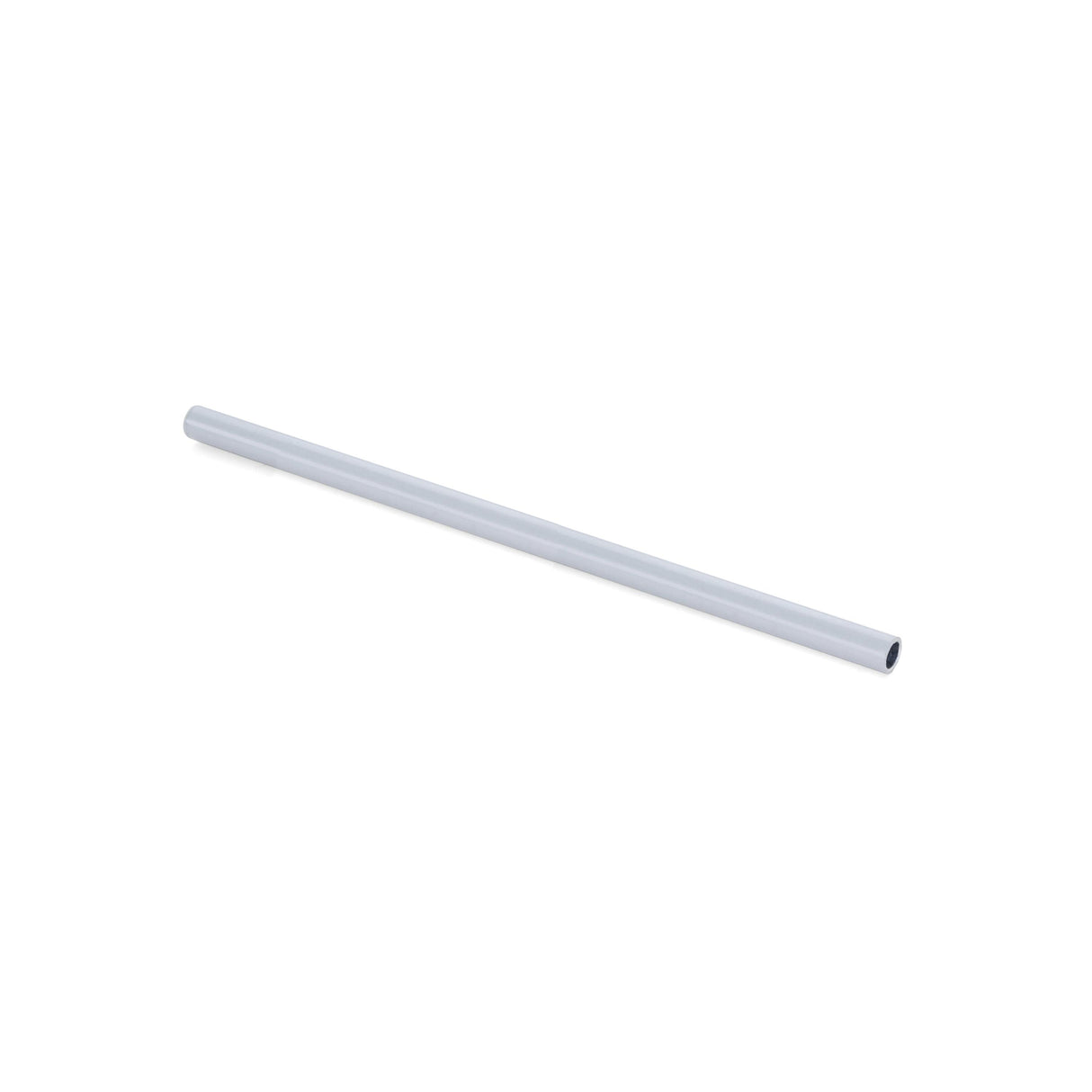 DTC Frontal Round Rail for Internal Drawer Fronts, Grey Metal, 1.13m