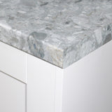 Trebbia Stone, Duropal Xtreme Matt Laminate Square Edge Worktop, Breakfast Bar, Splashbacks & Upstands