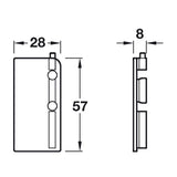 Gola J Profile Right Hand End Cover Cap