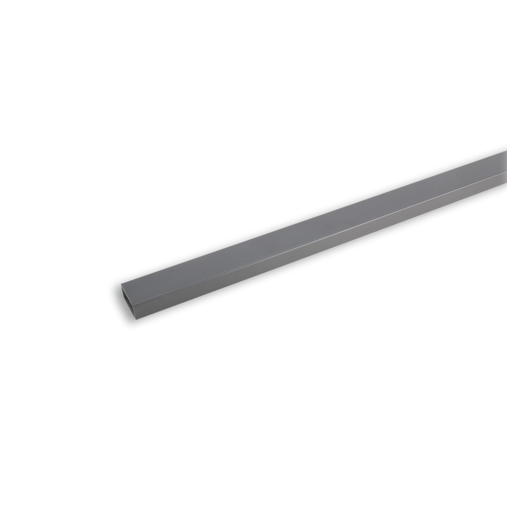 Twin Pro, Square Cross Rail for Internal Drawer Fronts, Dark Grey, 1.1m Length