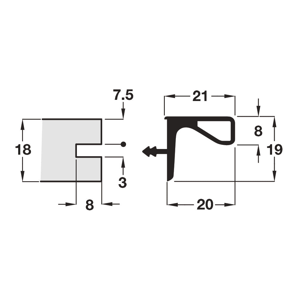 Handless Profile Types Gola Profile Handless Systems | J,C,E,D Profiles Available – Express ...